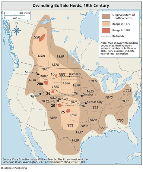 american buffalo map.